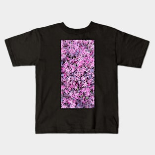 Purple Flowers Kids T-Shirt